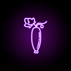 cucumber dusk icon. Elements of Vegetables in multi color style icons. Simple icon for websites, web design, mobile app, info graphics on white background