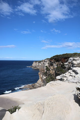 Coastal Sandstone Cliffs Royal National Park Sydney