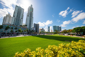 Image of Downtown Miami view from Bayside