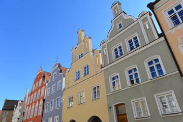 Denkmalgeschützte Architektur in Landshut