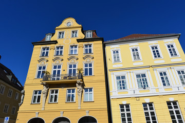Denkmalgeschützte Architektur in Landshut