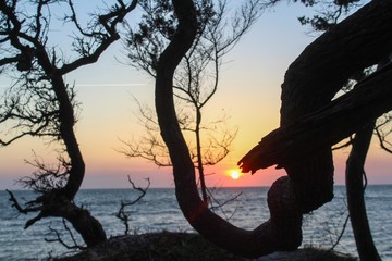Ocracoke Island Sunset over the Sound 