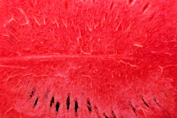 Texture of red ripe watermelon