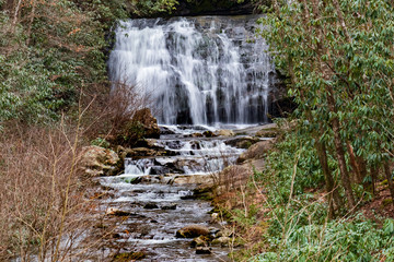 Meigs Falls in Great Smoky Mountains National Park, Tennessee