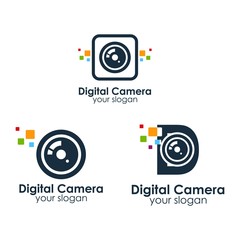 Camera Logo Template Design Vector