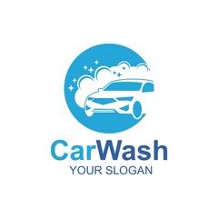 Car wash Logo Template Design