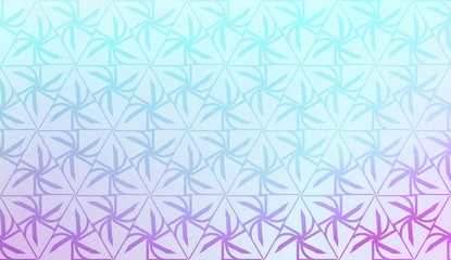 Light Pastel color Gradient Background with Geometric Pattern. For Your Graphic Invitation Card, Poster, Brochure. Vector Illustration.