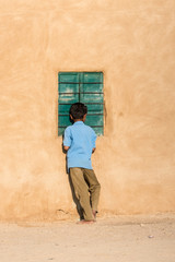 Obraz na płótnie Canvas Local people in Jaisalmer, Rajasthan, India