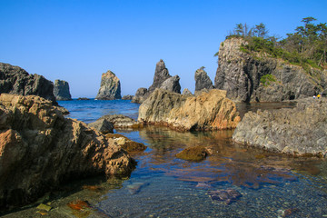 Fototapeta na wymiar 青海島