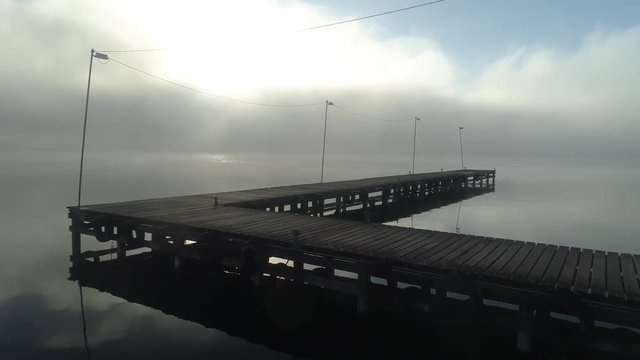 Pier no Lago Parano&aacute;