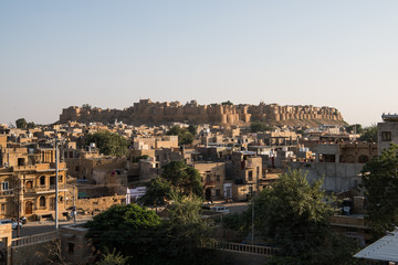 Fototapeta na wymiar The Jaisalmer fort, Jaisalmer, Rajasthan, India