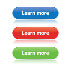 Simple Glossy Learn More Buttons