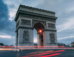 Fototapeta na wymiar Arch Of Triomphe , Paris France 