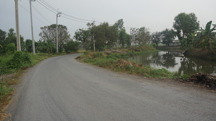 Canal rural-based landscape.
