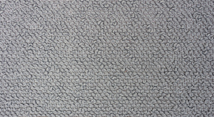 Texture of gray synthetic fiber