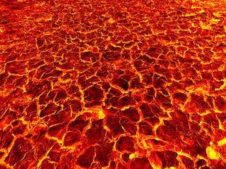 red lava and texture background.