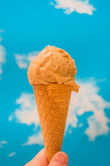 アイスクリーム　ジェラート　Midsummer cold ice cream