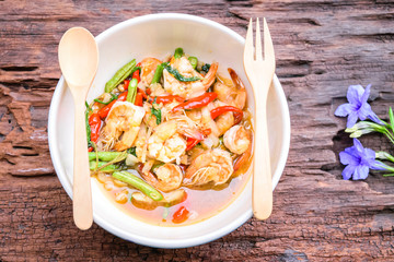 stir fried shrimp