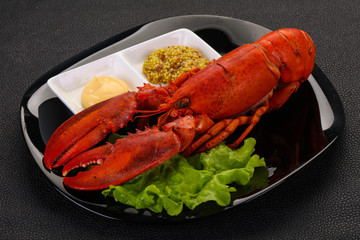 Luxury Lobster with sauce