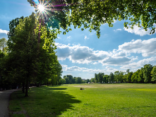 Parkanlage Wöhrder Wiese in Nürnberg
