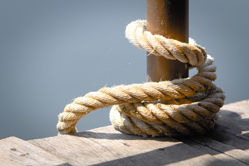 rope on ship