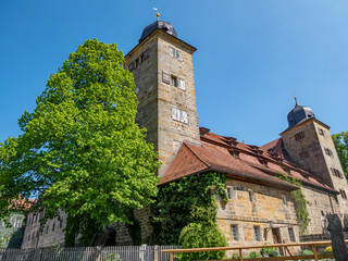 Fototapeta na wymiar Schloss Thurnau in Bayern