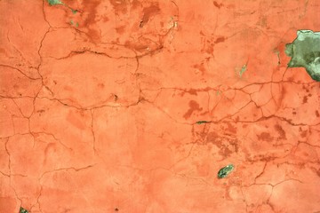  surface of the old orange wall