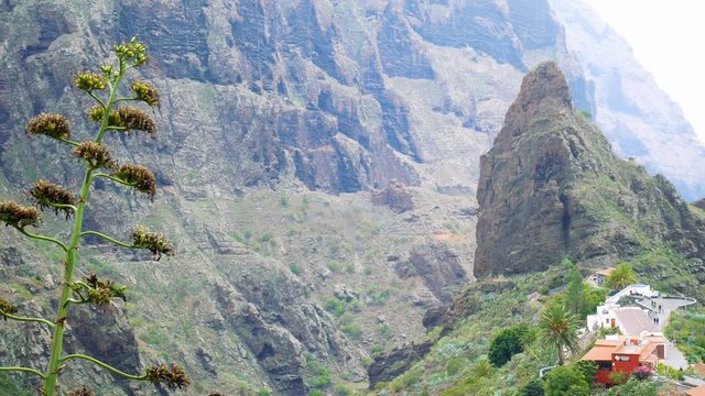 Mountain Village Maska in Tenerife, Canary Islands, Spain.