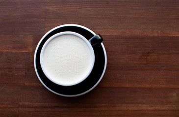A cup of raf coffee.