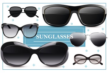 Modern Stylish Sunglasses Concept