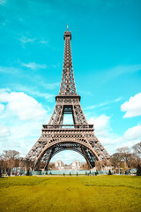 PARIS FRANCE architecture sky EUROPE　Eiffel Tower