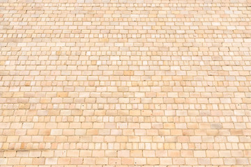 yellow brick wall, perfect as a background or texture