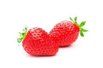 Strawberry isolated on white background. Clipping Path