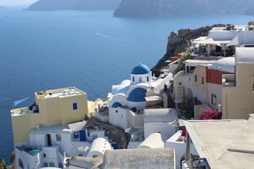 greek island village in santorini