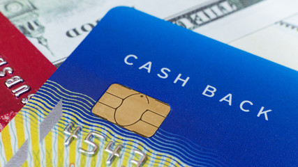 credit card close up image for business content.