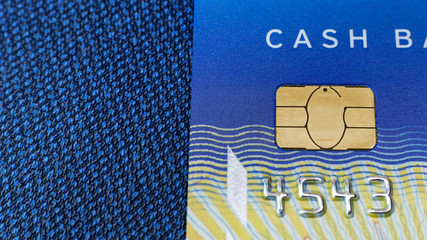 credit card close up image for business content.