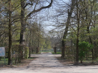 Ducal Park in Parma. Ducal Park is a french style garden that was designed by the architect Barozzi for the Duke Farnese.