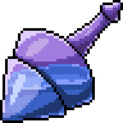 vector pixel art potion