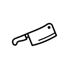 Butcher knife icon
