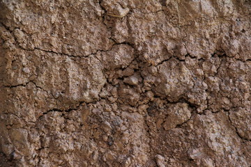 Full frame background of soil