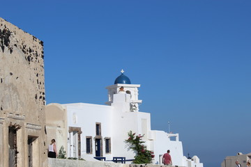 church in santorini greece