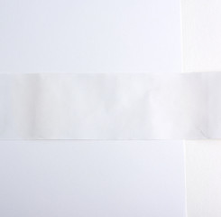 white pieces of paper, full frame