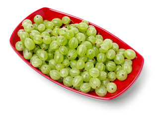 Peru Groundcherry on white background