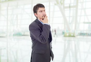 businessman thinking