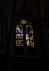 Fototapeta na wymiar St Mary's Cathedral, Yangon, Myanmar, Burma