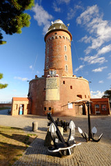 Latarnia morska w Kołobrzegu,Polska. © Konrad Uznański