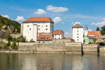 Fototapeta na wymiar Veste Niederhaus Passau