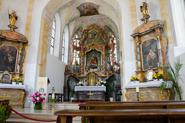 Fototapeta na wymiar Mariahilf-Kapelle Eichstätt Bayern