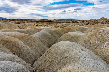 The Badlands of Abanilla and Mahoya near Murcia in Spain