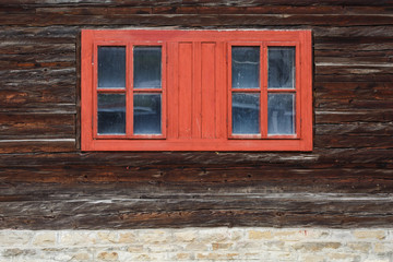 Obraz na płótnie Canvas Chlebnice village in Orva region.